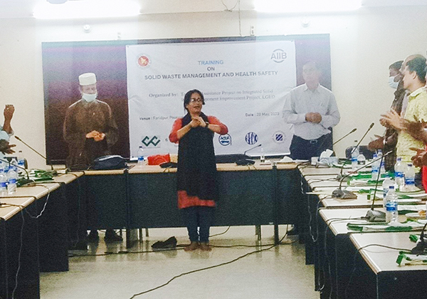 Training on Solid Waste Management and Health Safety For Conservancy S...