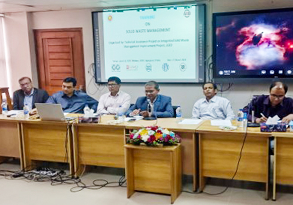 Training on Solid Waste Management for Dinajpur, Chandpur, Naogaon, No...